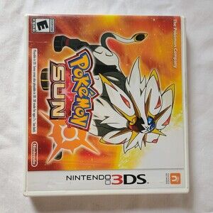 Pokemon Ultra Sun (Nintendo 3DS) Case Only with INSERT - NO GAME